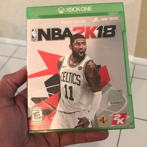 NBA 2K18 basketball game XBox One